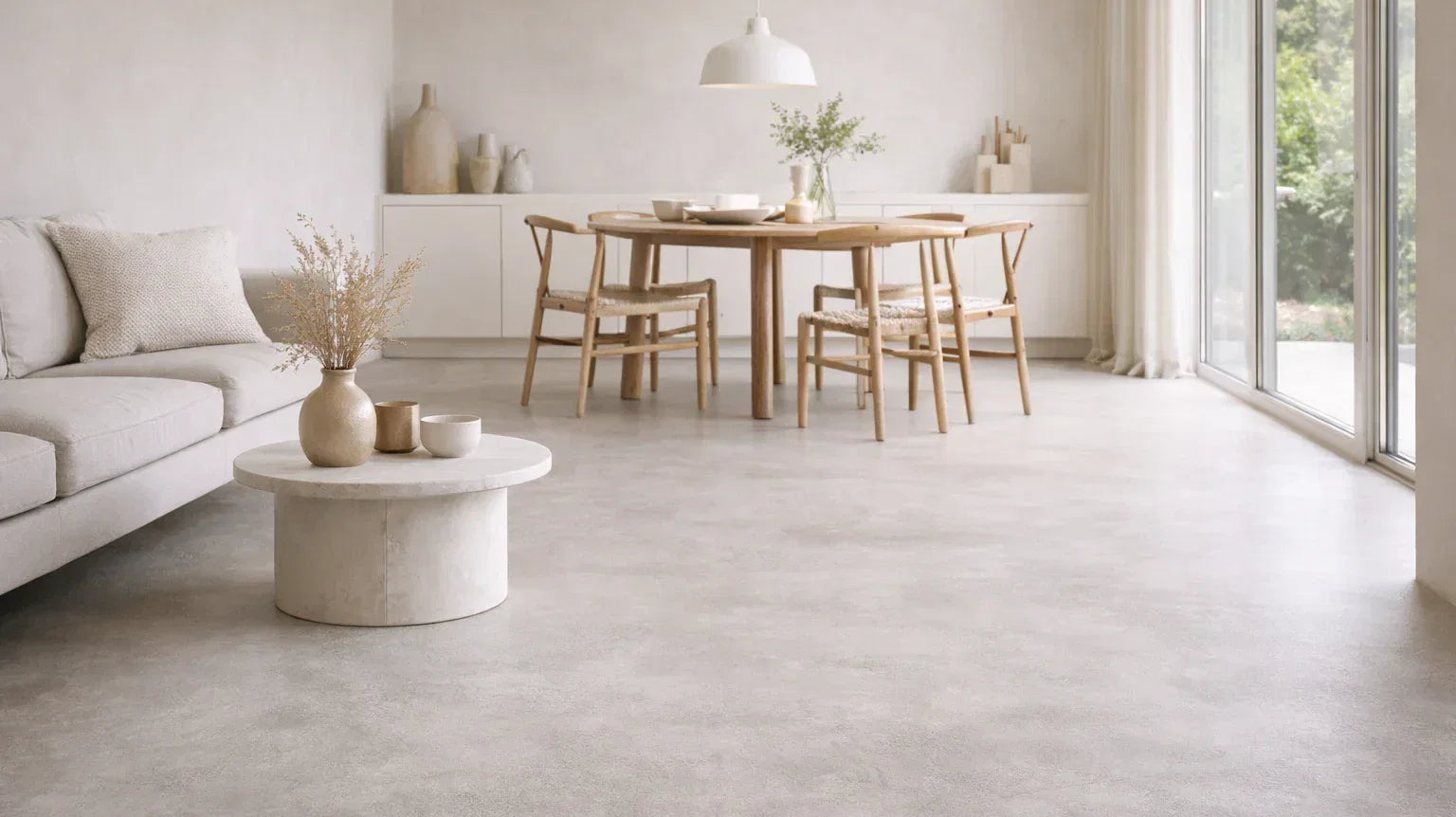 Betonvloer als dragende constructie voor coating