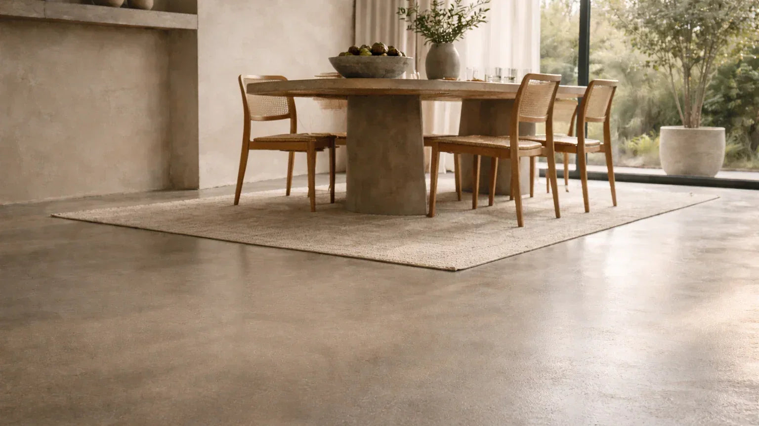 Betonvloer ontvetten met Inno Coatings Vloerreiniger