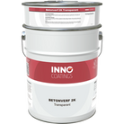Inno Coatings Betonverf 2K transparant, 10kg-emmer voor betonvloeren
