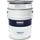 Inno Coatings Topcoat 2K PU transparant, 10kg-emmer heldere afwerkcoating beton